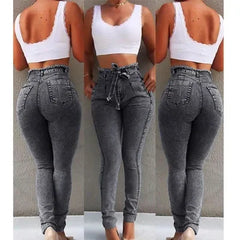 Creatively Designed Plus Size Trendy Cotton Jeans Proxy Alliance Street Style Cross-Border Goods In Stock