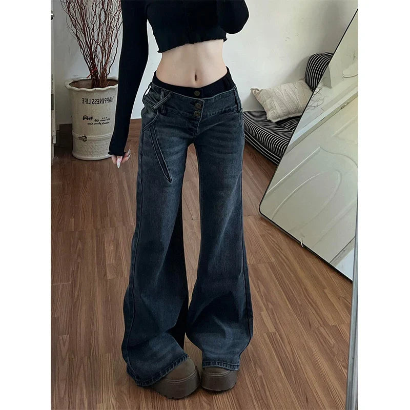 Retro Low Waisted Jeans