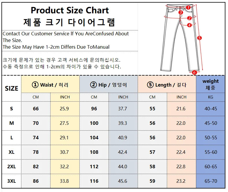 Capris Jeans Loose Shorts Baggy Clothes Korean Dongdaemun Clothing Blue Big Size Hanbok Pants Short
