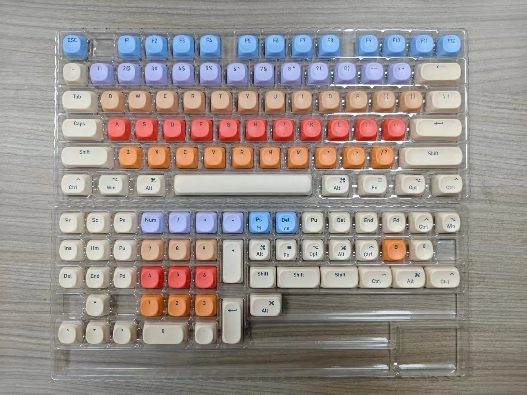 Pink Cat Dye Sublimation PBT Keycaps 136 Keys MOA Profile Keyboard Keycaps