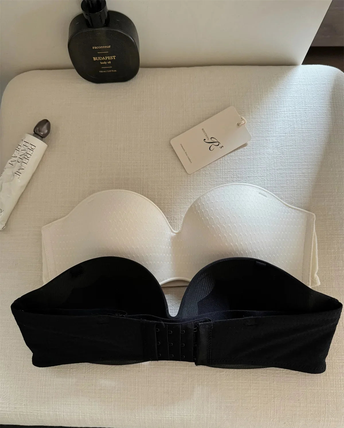 Shoulder straps removable non-marking large breasts show small Underwear