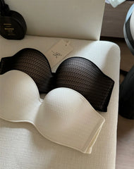 Shoulder straps removable non-marking large breasts show small Underwear