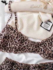 Street Leopard Print Camisole Underwear