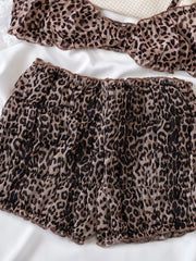 Street Leopard Print Camisole Underwear