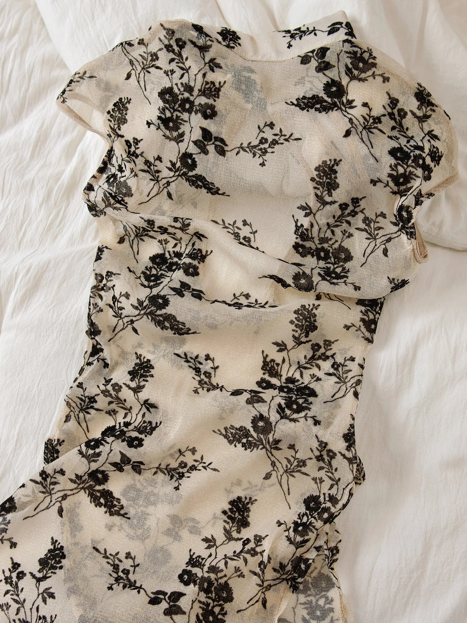 Retro Cheongsam NightDress