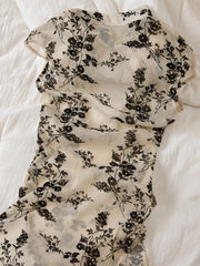 Retro Cheongsam NightDress
