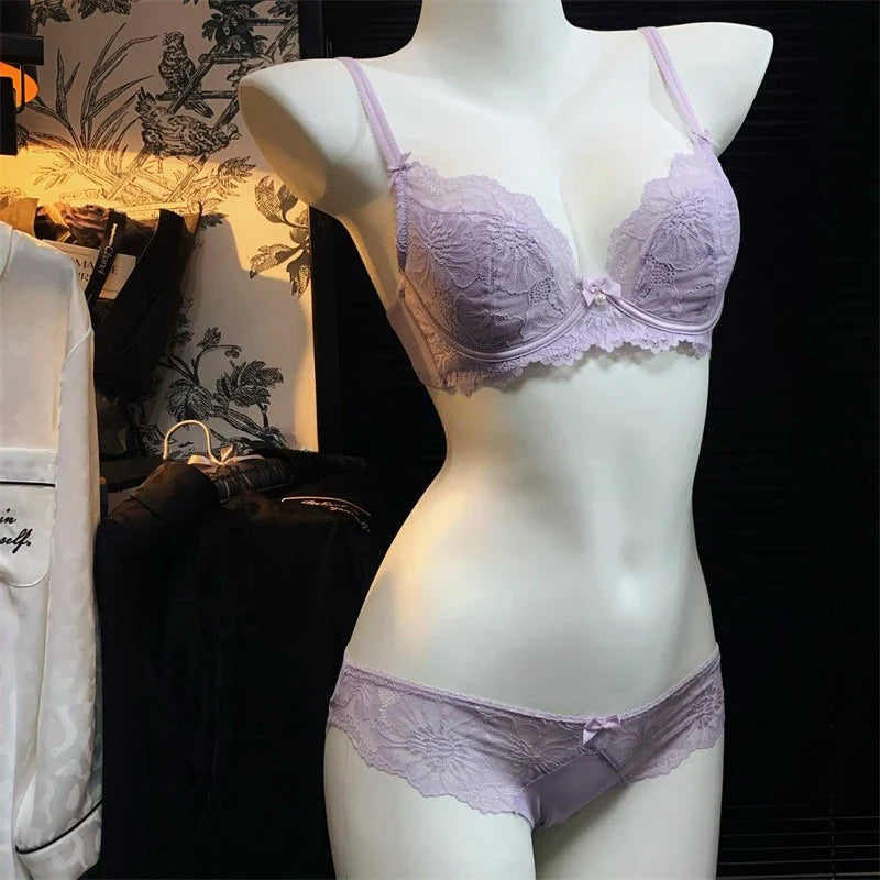 Thin Cup Violet Women Underwear
