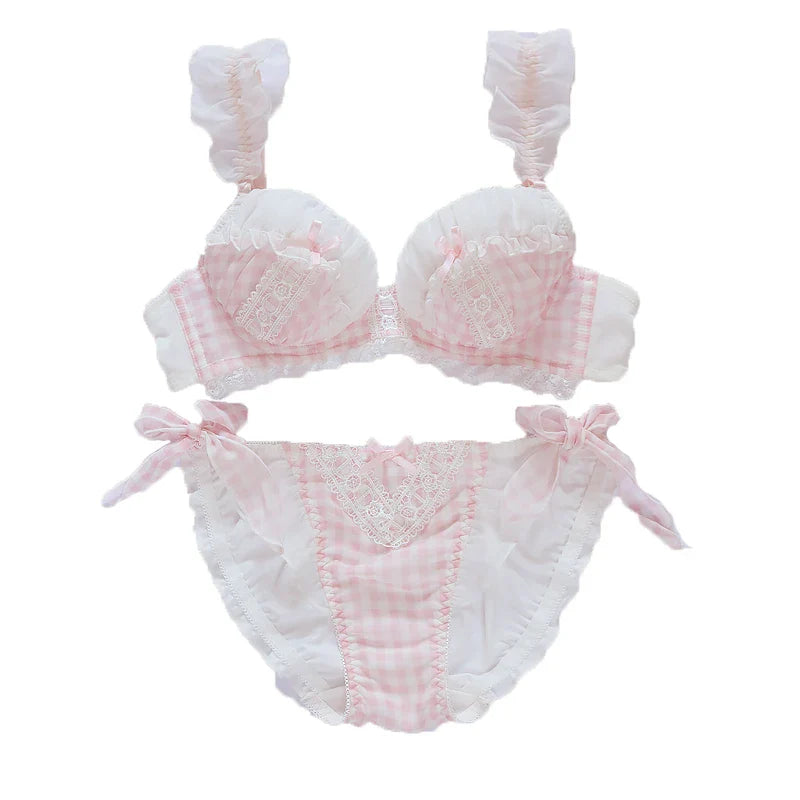 Sweet and sexy lingerie briefs Set