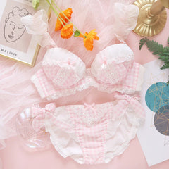 Sweet and sexy lingerie briefs Set