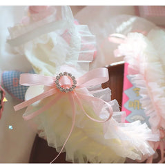Teen heart ruffle cake layer Underwear
