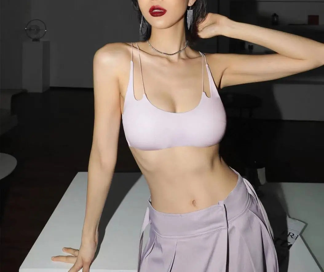 Thin and sexy lingerie with thin shoulder straps Underwear