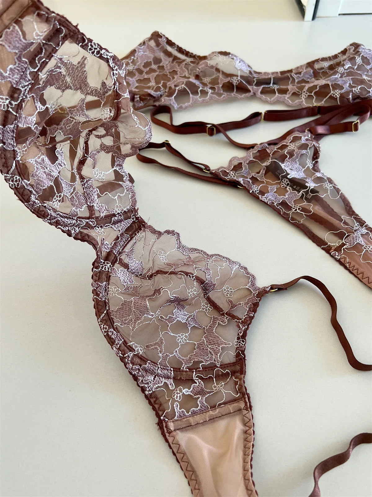 Thin cup large breast Underwear