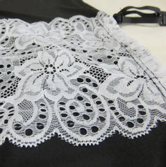 Transparent Lace Maid Dress