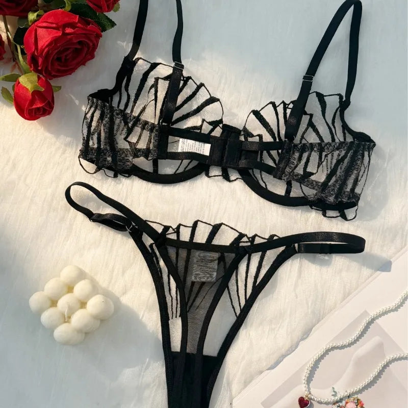 Transparent Lingerie Set