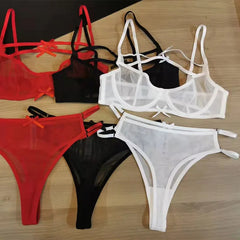 Ultra-thin Half Cup Bra Underwear