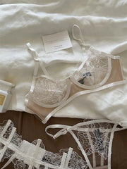 Water-Soluble Floral Lace Underwear