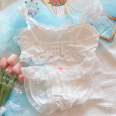 White bralette girl Underwear