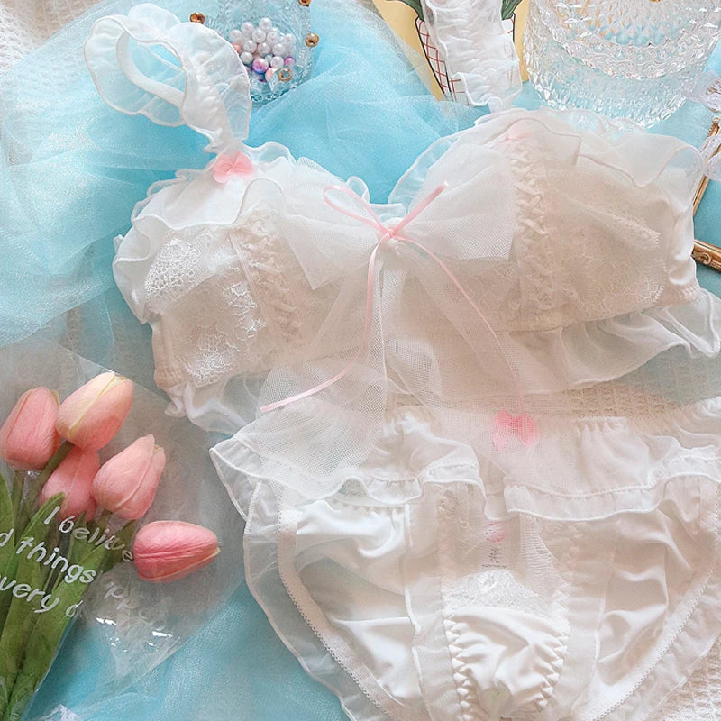 White bralette girl Underwear