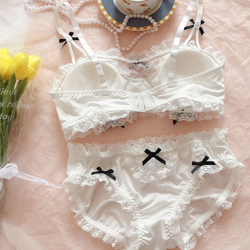 White cute wind lolita maid lace Underwear