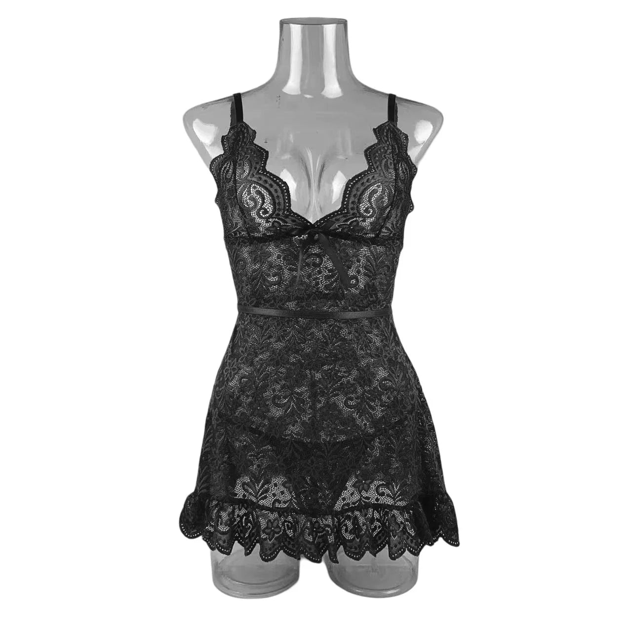 Women Floral Lace Bra Set