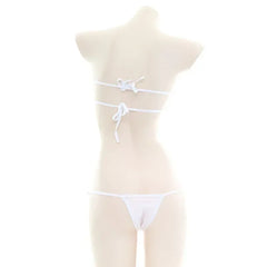 Women Girls Sexy Lingerie Japanese Lolita Kawaii Mini Bikini Set