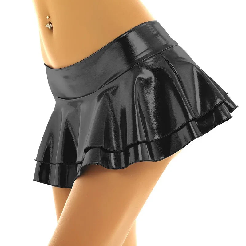 High Waist Sexy Short Skirts Party Clubwear Costume Lingerie