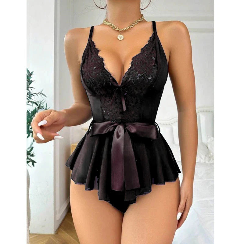 Women's Hollow See Through Bodysuits