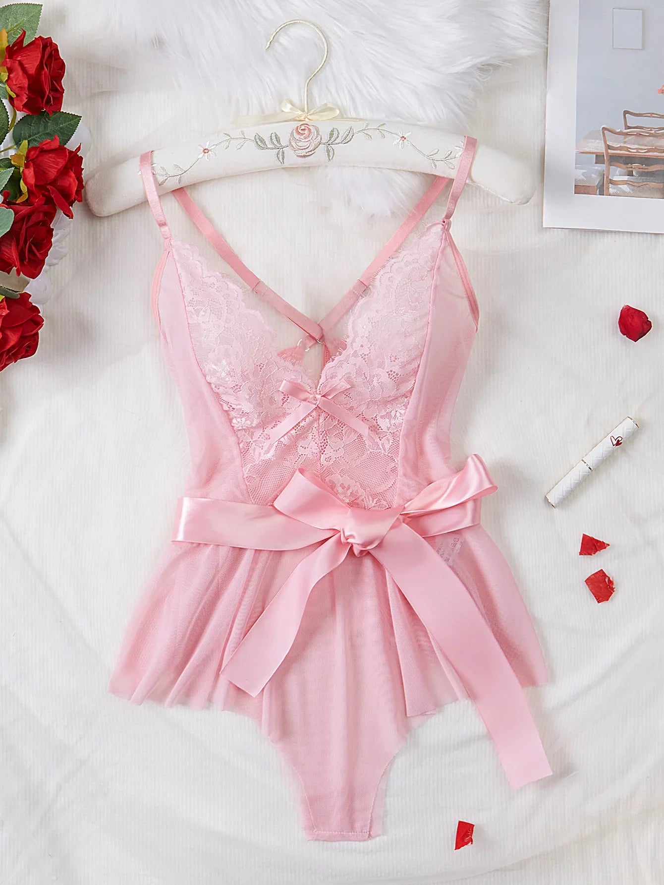 Women's Hollow See Through Bodysuits