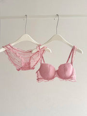Women's Lace Soft Underwire Lingerie Set