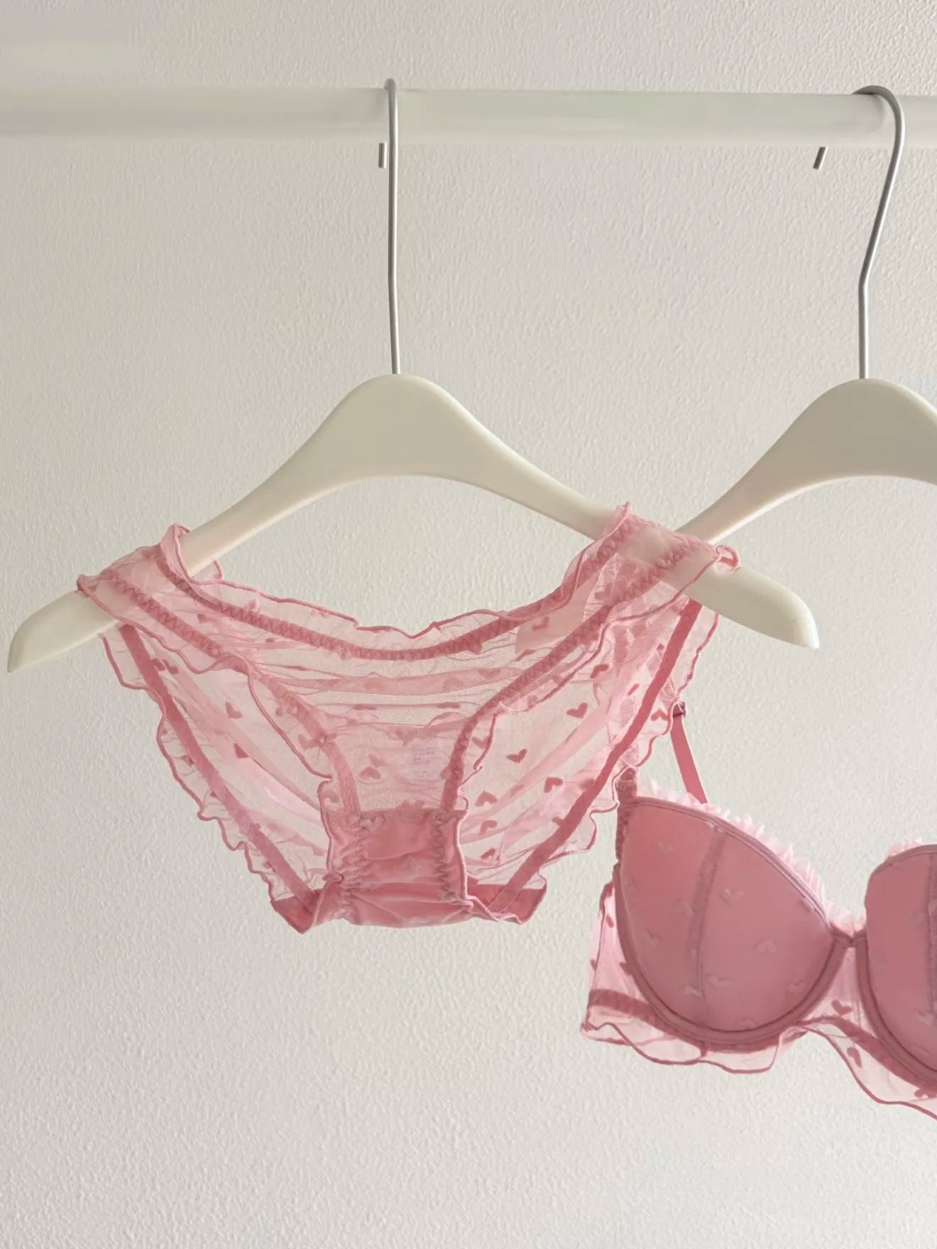 Women's Lace Soft Underwire Lingerie Set