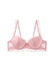 Women's Lace Soft Underwire Lingerie Set