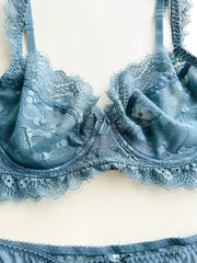 Women's Sexy Lace Bra Set