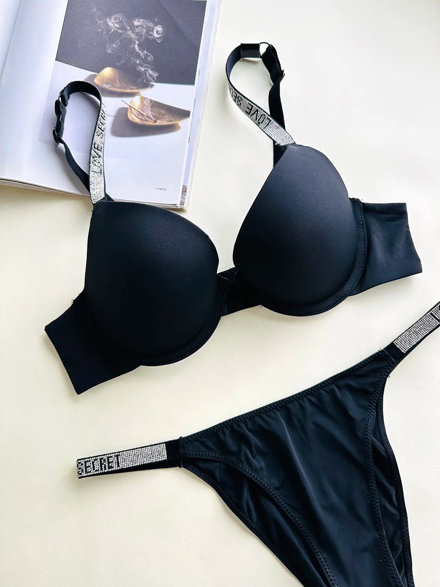 Women's Smooth Seamless Push-Up Bra Set