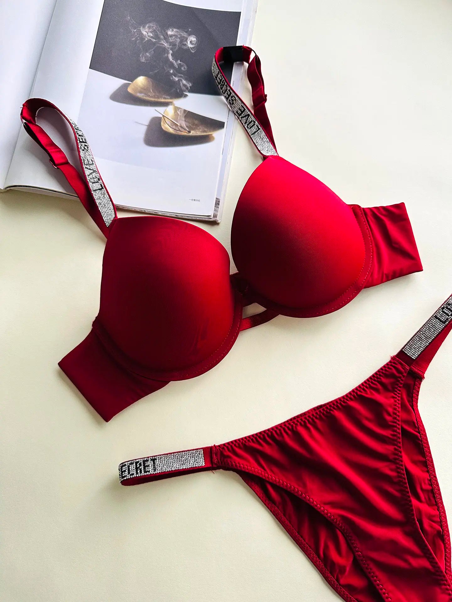 Women's Smooth Seamless Push-Up Bra Set