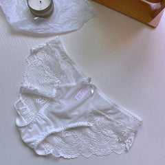 Wriufred Lace ultra-thin big breasts bra with panties sexy push up lingerie anti-sagging gathered Underwear