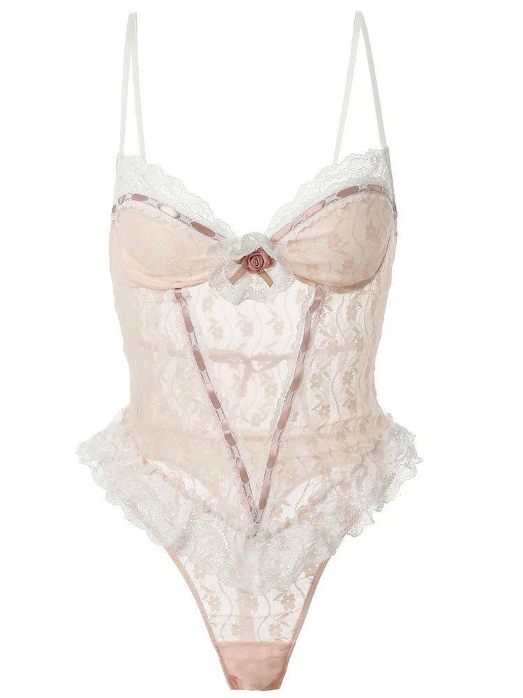 Wriufred Vintage Cotton Wire Free Tube Top Bra Set